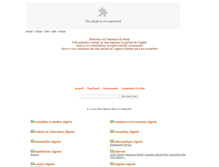 Tablet Screenshot of annuaire-algerie.douar.net